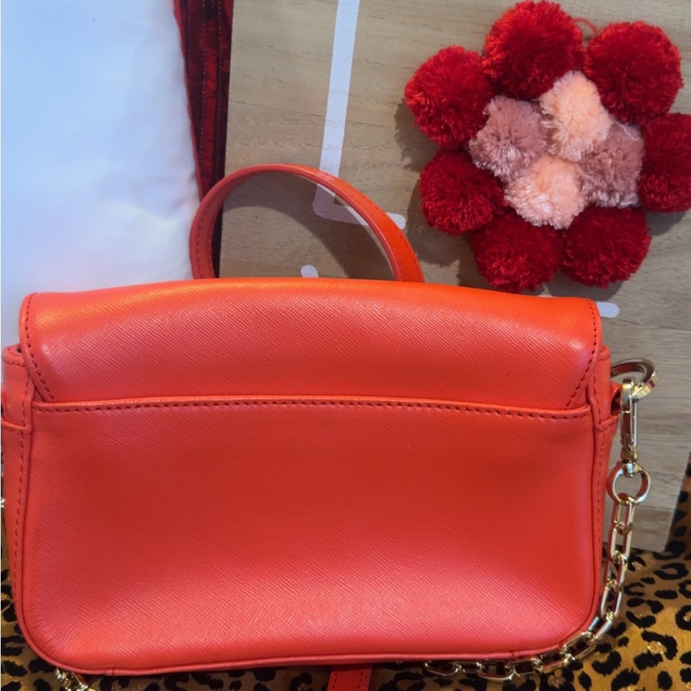 Tory Burch Vibrant Orange Crossbody Bag - Picture 5 of 14